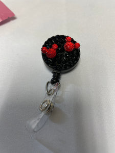 Bling Mouse Badge Reels