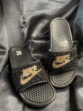 Load image into Gallery viewer, Bling Athletic Inspired Slides
