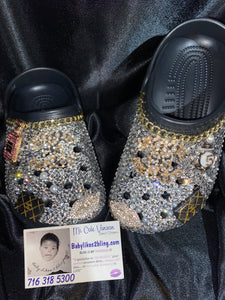 Custom Bling Rhinestone Adult Crocs