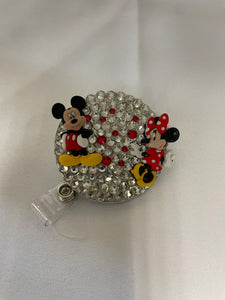 Bling Mouse Badge Reels