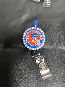 Buffalo Bills Bling Badge Reel Holders – Baby Likes 2 Bling