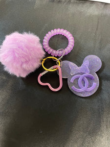 Fashion Inspired Mouse Keychain Sets