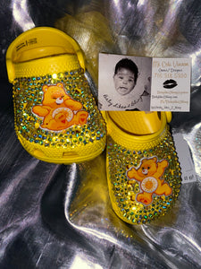 PREORDER* KIDS CUSTOM BLING CROCS – Hems and Hers