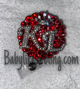 Custom Bling Badge Reel