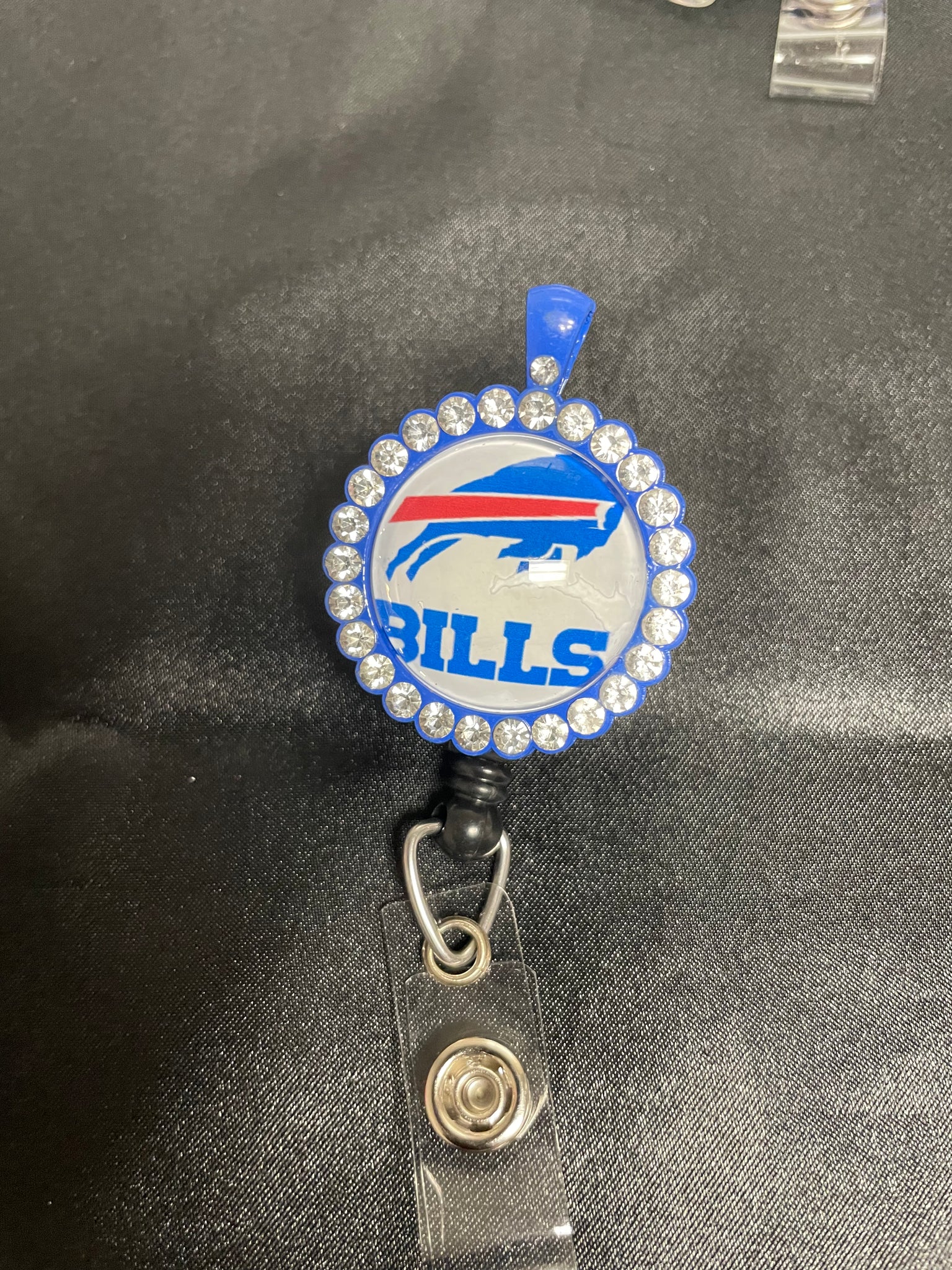 Buffalo Bills Bling Badge Reel Holders – Baby Likes 2 Bling
