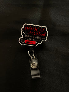 Nursing Bling Badge Reels