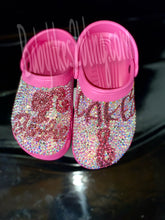 Load image into Gallery viewer, Custom Bling Rhinestone Children Crocs
