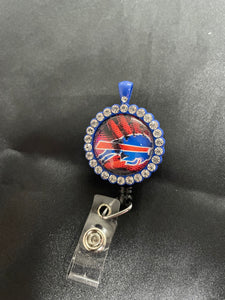 Buffalo Bills Retractable Reel I. D. Holder – Diamond Home