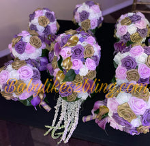 Load image into Gallery viewer, Bling Bridal Boquet
