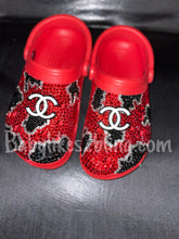 Load image into Gallery viewer, Custom Bling Rhinestone Adult Crocs
