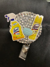 Load image into Gallery viewer, Quarantine inspired Bling Badge Reels
