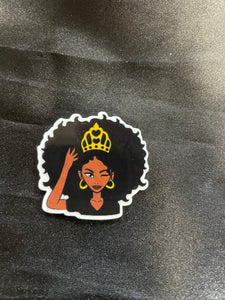 Black Girls Rock Bling Badge Reels