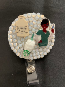 Nursing Bling Badge Reels