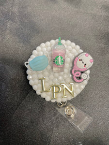 Nursing Bling Badge Reels