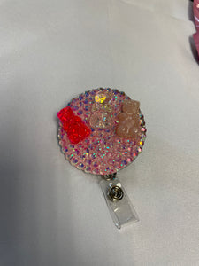 Yummy Gummy Bear Bling Badge Reels