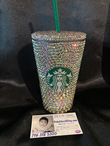 Custom Bling Starbucks Tumbler