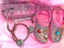 Load image into Gallery viewer, Bling Croc Graduation Sets
