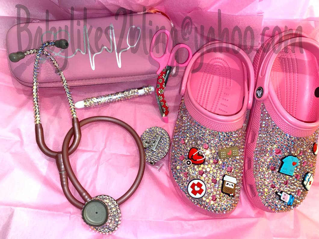 Bling Croc Graduation Sets