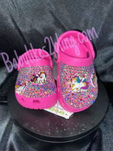 Load image into Gallery viewer, Custom Bling Rhinestone Children Crocs
