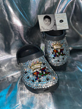 Load image into Gallery viewer, Custom Bling Rhinestone Children Crocs
